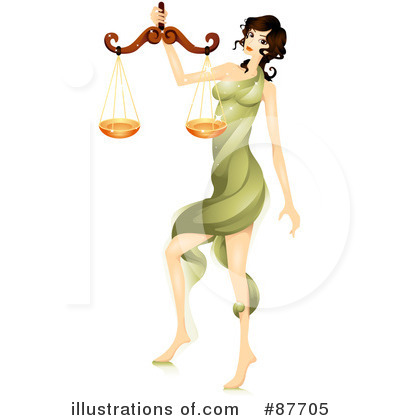 Horoscope Woman Clipart #87705 by BNP Design Studio