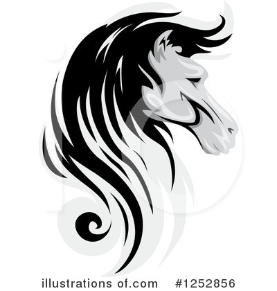 Horses Clipart #1252856 by BNP Design Studio