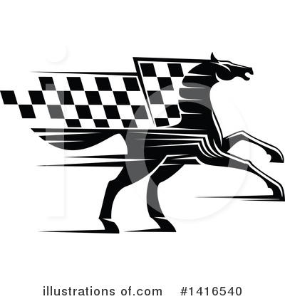 Royalty-Free (RF) Horse Clipart Illustration by Vector Tradition SM - Stock Sample #1416540