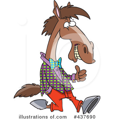 Horse Clipart #437690 by toonaday