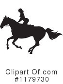 Horseback Riding Clipart #1179730 by Lal Perera