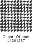 Houndstooth Clipart #1201287 by Arena Creative