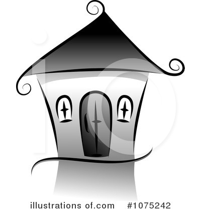 Royalty-Free (RF) House Clipart Illustration by BNP Design Studio - Stock Sample #1075242