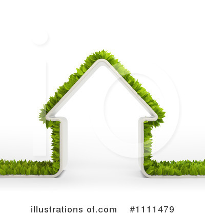 Royalty-Free (RF) House Clipart Illustration by Mopic - Stock Sample #1111479