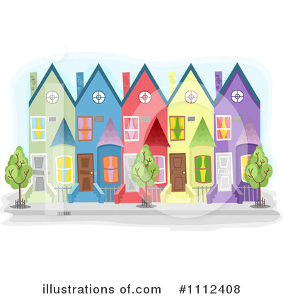 Townhouse Clipart #1112408 by BNP Design Studio