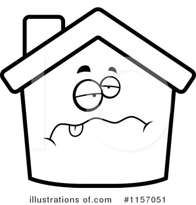 House Clipart #1157051 - Illustration by Cory Thoman