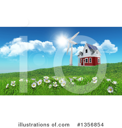 Windmill Clipart #1356854 by KJ Pargeter