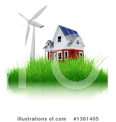Windmill Clipart #1361405 by KJ Pargeter