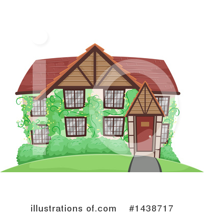 Royalty-Free (RF) House Clipart Illustration by BNP Design Studio - Stock Sample #1438717