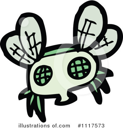 Housefly Clipart #1117573 by lineartestpilot