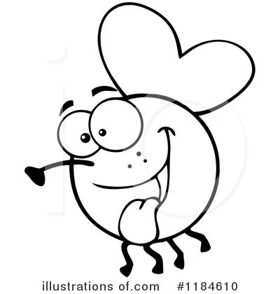House Fly Clipart #1184610 by Hit Toon