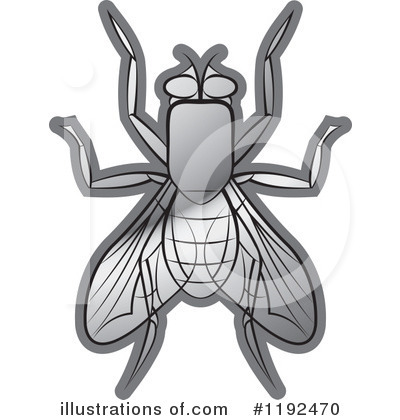 Royalty-Free (RF) House Fly Clipart Illustration by Lal Perera - Stock Sample #1192470