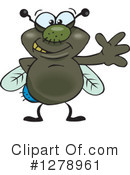 House Fly Clipart #1278961 by Dennis Holmes Designs