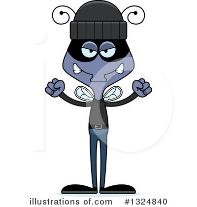 Royalty-Free (RF) House Fly Clipart Illustration by Cory Thoman - Stock Sample #1324840