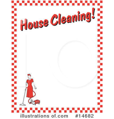 Royalty-Free (RF) Housewife Clipart Illustration by Andy Nortnik - Stock Sample #14682