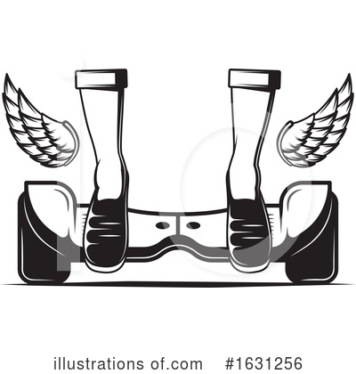 Royalty-Free (RF) Hoverboard Clipart Illustration by Vector Tradition SM - Stock Sample #1631256