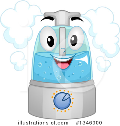 Royalty-Free (RF) Humidifier Clipart Illustration by BNP Design Studio - Stock Sample #1346900