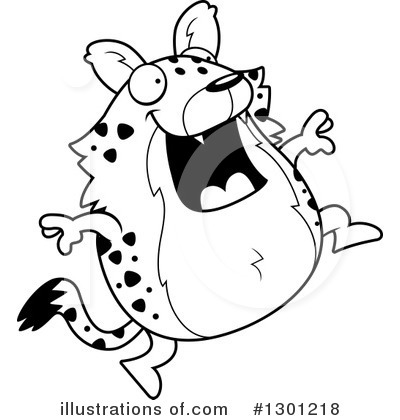 Royalty-Free (RF) Hyena Clipart Illustration by Cory Thoman - Stock Sample #1301218