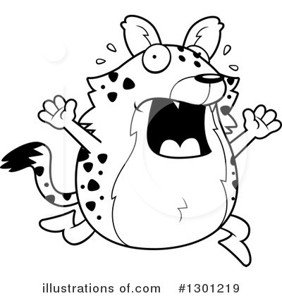 Royalty-Free (RF) Hyena Clipart Illustration by Cory Thoman - Stock Sample #1301219