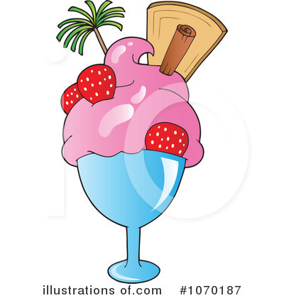 Strawberries Clipart #1070187 by visekart