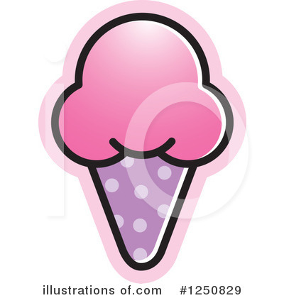 Ice Cream Cone Clipart #434932 - Illustration by Lal Perera