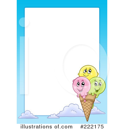 Royalty-Free (RF) Ice Cream Clipart Illustration by visekart - Stock Sample #222175