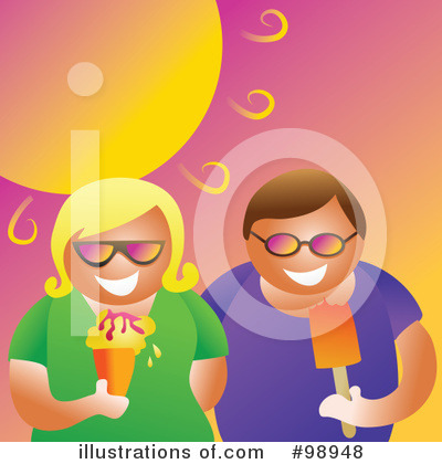 Royalty-Free (RF) Ice Cream Clipart Illustration by Prawny - Stock Sample #98948