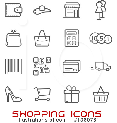 Payment Clipart #1380781 by Vector Tradition SM