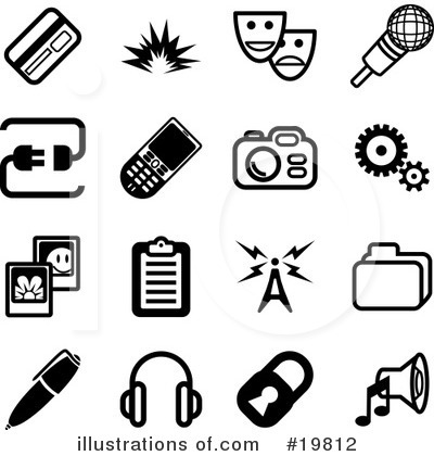 Speakers Clipart #19812 by AtStockIllustration