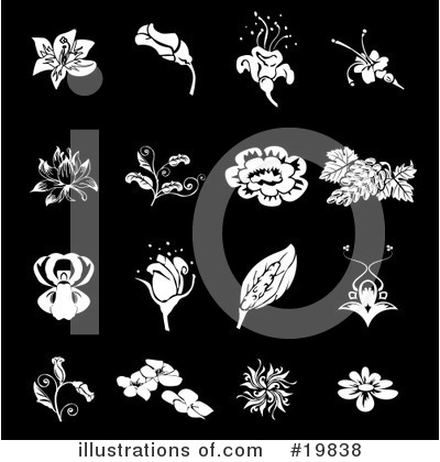 Dogwood Flowers Clipart #19838 by AtStockIllustration