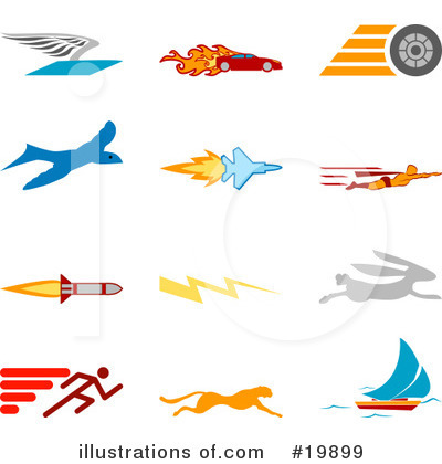 Airplane Clipart #19899 by AtStockIllustration