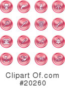 Icons Clipart #20260 by AtStockIllustration