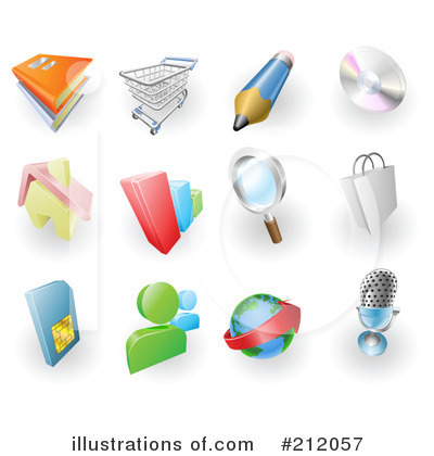 Buttons Clipart #212057 by AtStockIllustration
