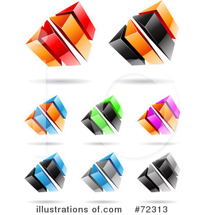 Royalty-Free (RF) Icons Clipart Illustration by cidepix - Stock Sample #72313