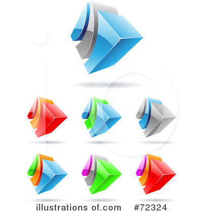 Royalty-Free (RF) Icons Clipart Illustration by cidepix - Stock Sample #72324
