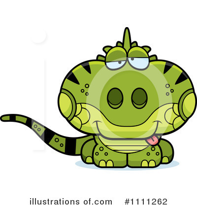 Iguana Clipart #1111262 by Cory Thoman