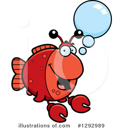 Royalty-Free (RF) Imitation Crab Clipart Illustration by Cory Thoman - Stock Sample #1292989