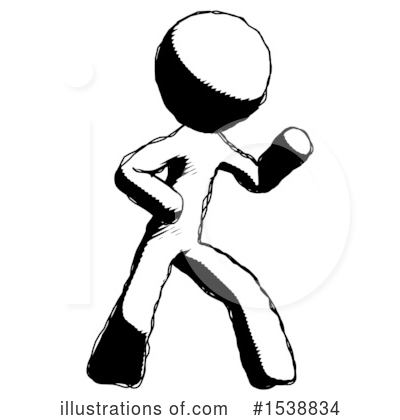 Royalty-Free (RF) Ink Design Mascot Clipart Illustration by Leo Blanchette - Stock Sample #1538834