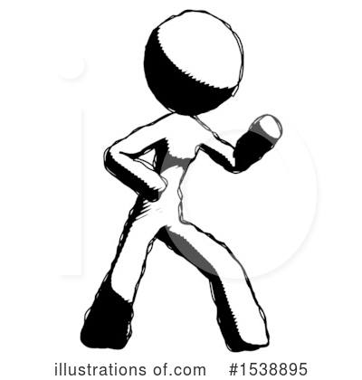 Royalty-Free (RF) Ink Design Mascot Clipart Illustration by Leo Blanchette - Stock Sample #1538895