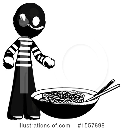 Royalty-Free (RF) Ink Design Mascot Clipart Illustration by Leo Blanchette - Stock Sample #1557698