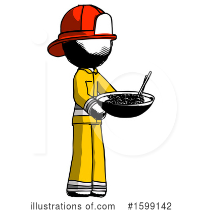 Royalty-Free (RF) Ink Design Mascot Clipart Illustration by Leo Blanchette - Stock Sample #1599142