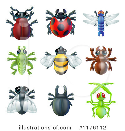 Royalty-Free (RF) Insect Clipart Illustration by AtStockIllustration - Stock Sample #1176112