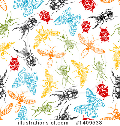 Ladybug Clipart #1409533 by Vector Tradition SM