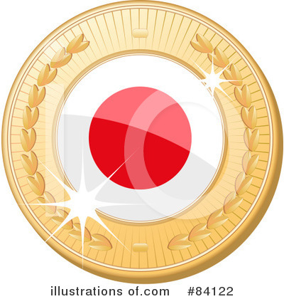Royalty-Free (RF) International Medal Clipart Illustration by elaineitalia - Stock Sample #84122
