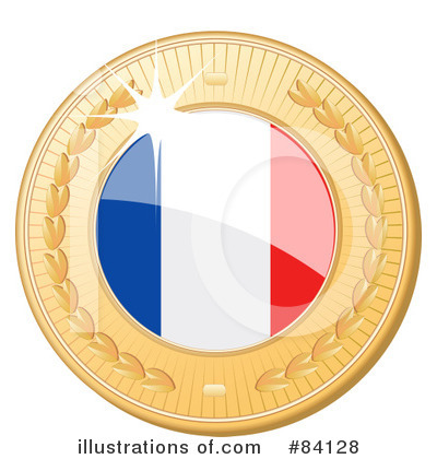 Royalty-Free (RF) International Medal Clipart Illustration by elaineitalia - Stock Sample #84128