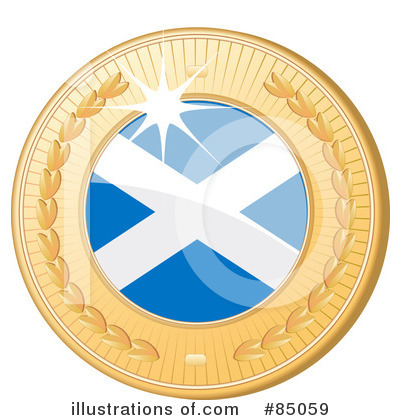 Royalty-Free (RF) International Medal Clipart Illustration by elaineitalia - Stock Sample #85059