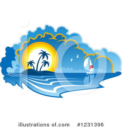 Sailing Clipart #1231396 by Vector Tradition SM