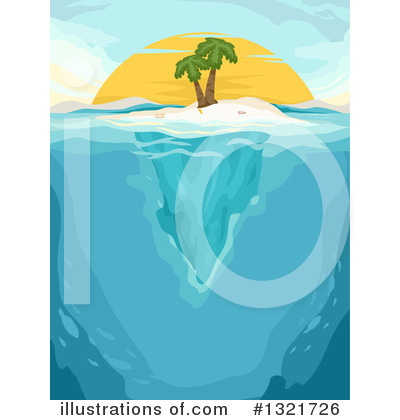 Royalty-Free (RF) Island Clipart Illustration by BNP Design Studio - Stock Sample #1321726