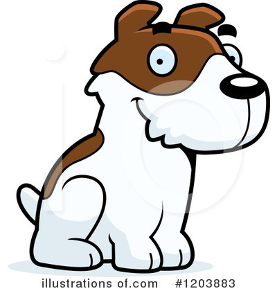 Puppy Clipart #1203883 by Cory Thoman