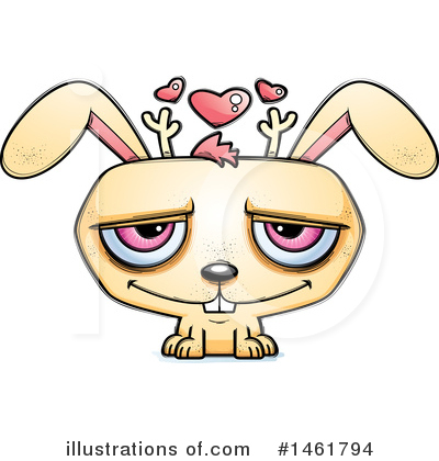 Evil Jackalope Clipart #1461794 by Cory Thoman